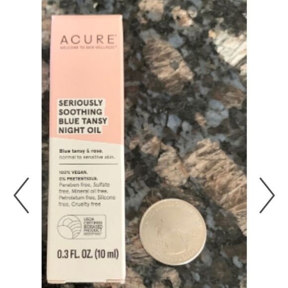 ACURE Seriously Soothing Blue Tansy Night Oil NWT - Picture 8 of 10